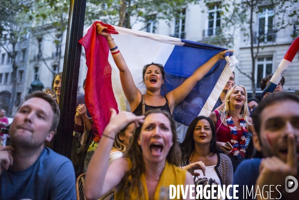 Demi-finale de la coupe du monde de football.