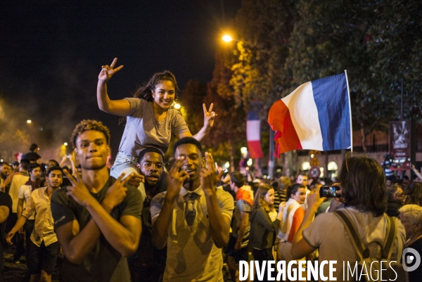 Demi-finale de la coupe du monde de football.