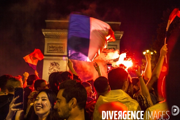 Demi-finale de la coupe du monde de football.