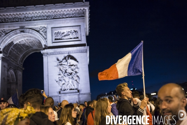 Demi-finale de la coupe du monde de football.