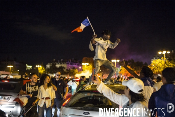 Demi-finale de la coupe du monde de football.