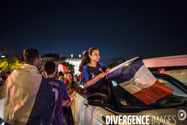 Demi-finale de la coupe du monde de football.