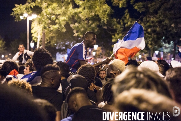 Demi-finale de la coupe du monde de football.