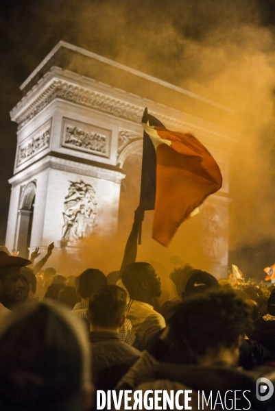 Demi-finale de la coupe du monde de football.