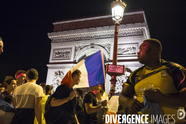 Demi-finale de la coupe du monde de football.