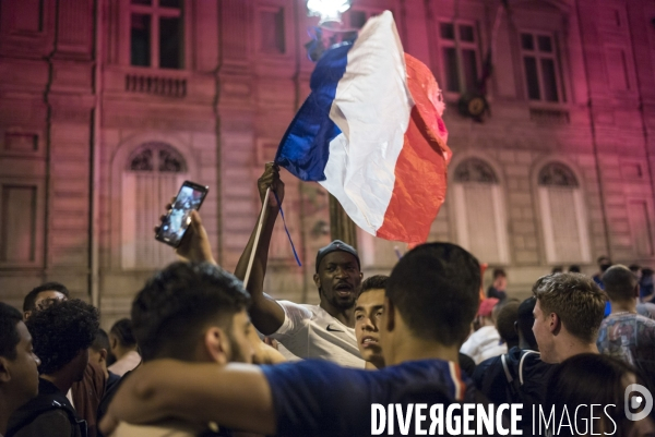 Demi-finale de la coupe du monde de football.