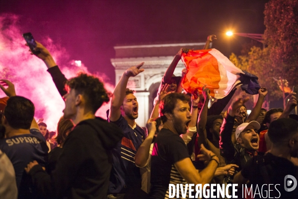 Demi-finale de la coupe du monde de football.