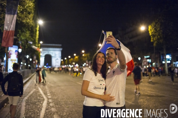 Demi-finale de la coupe du monde de football.