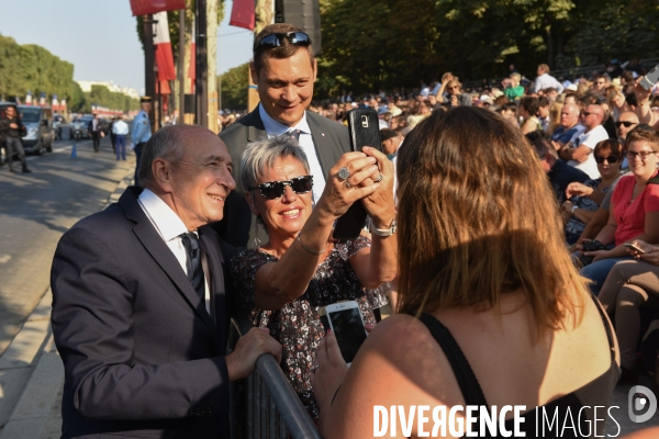 Tribune officielle du défilé du 14 juillet