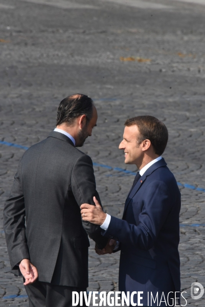 Tribune officielle du défilé du 14 juillet