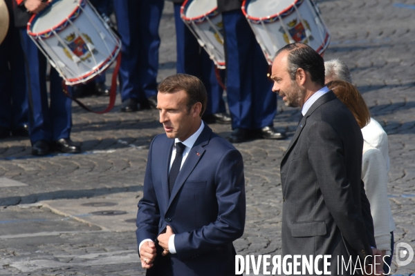 Tribune officielle du défilé du 14 juillet