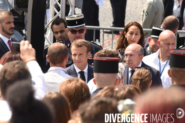 Tribune officielle du défilé du 14 juillet