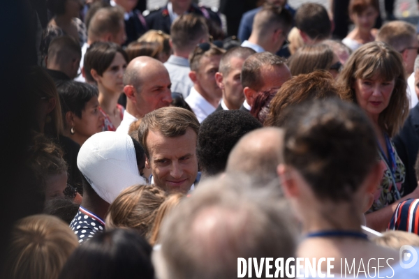 Tribune officielle du défilé du 14 juillet