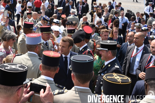 Tribune officielle du défilé du 14 juillet