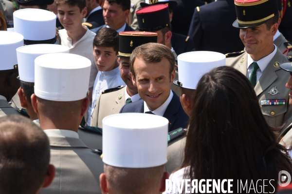 Tribune officielle du défilé du 14 juillet