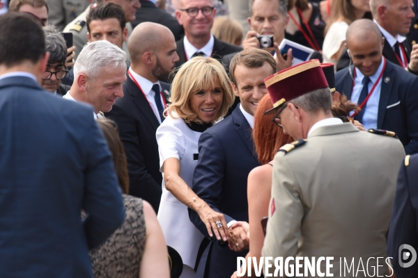 Tribune officielle du défilé du 14 juillet