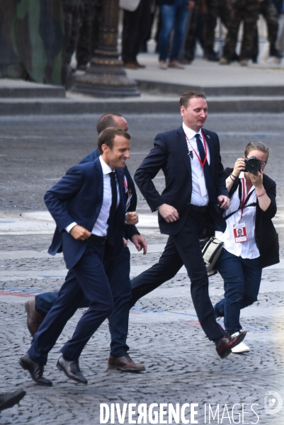 Tribune officielle du défilé du 14 juillet