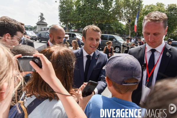 Tribune officielle du défilé du 14 juillet