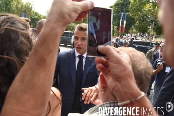 Tribune officielle du défilé du 14 juillet