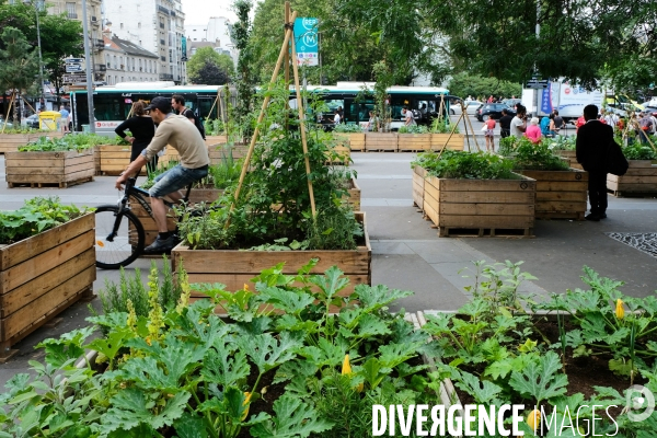 La station de metro et de RER Denfert Rochereau se met au vert