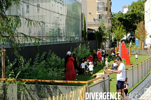 Un nouveau jardin dans le 11 eme arrondissement