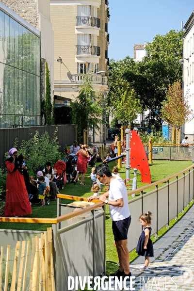 Un nouveau jardin dans le 11 eme arrondissement