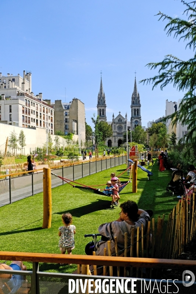 Un nouveau jardin dans le 11 eme arrondissement