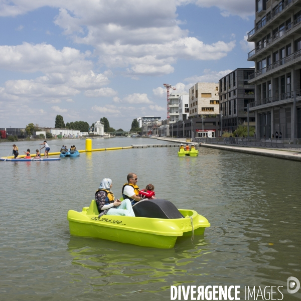 Au fil du canal de l ourcq.