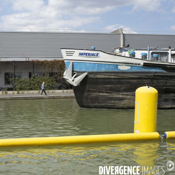 Au fil du canal de l ourcq.