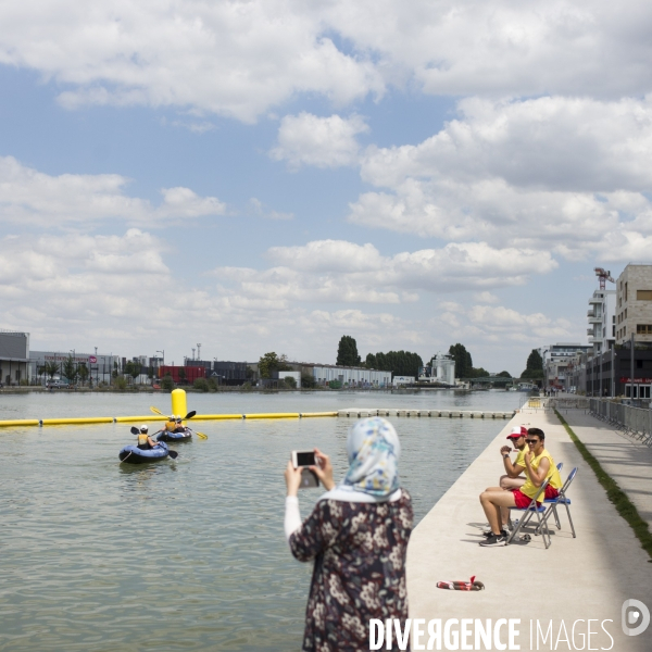 Au fil du canal de l ourcq.