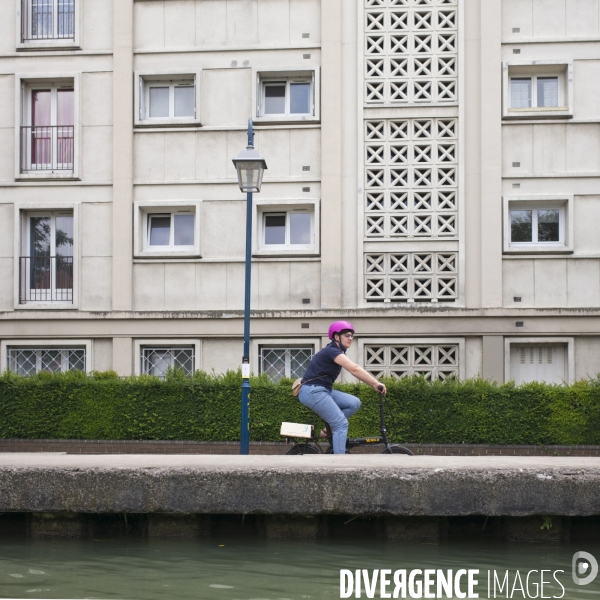 Au fil du canal de l ourcq.