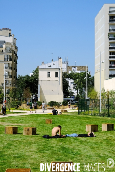 Un nouveau jardin dans le 11 eme arrondissement