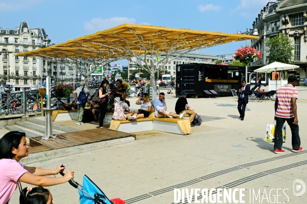 Zones d  ombre et canicule