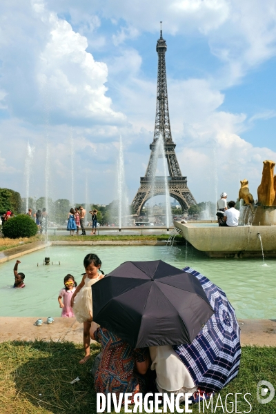 Canicule à Paris