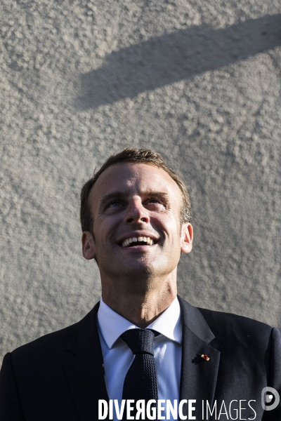 Emmanuel Macron en Vendée