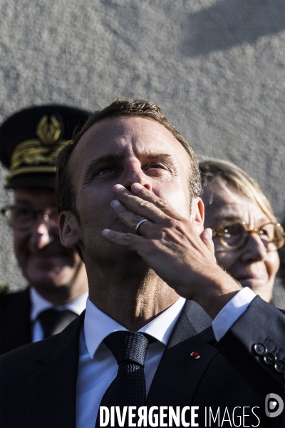 Emmanuel Macron en Vendée