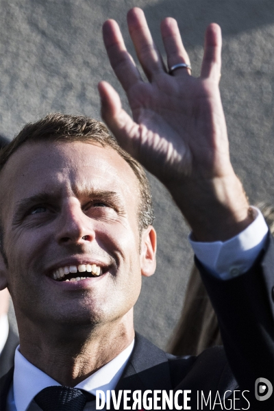 Emmanuel Macron en Vendée