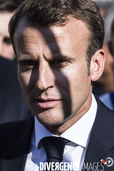 Emmanuel Macron en Vendée