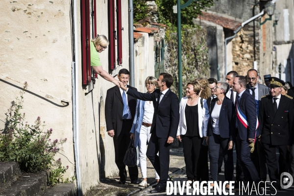 Emmanuel Macron en Vendée