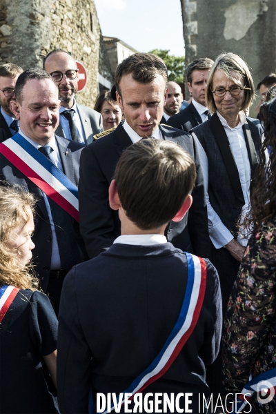 Emmanuel Macron en Vendée
