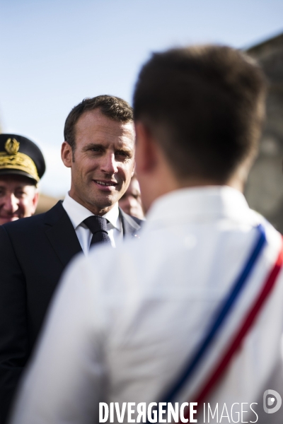 Emmanuel Macron en Vendée