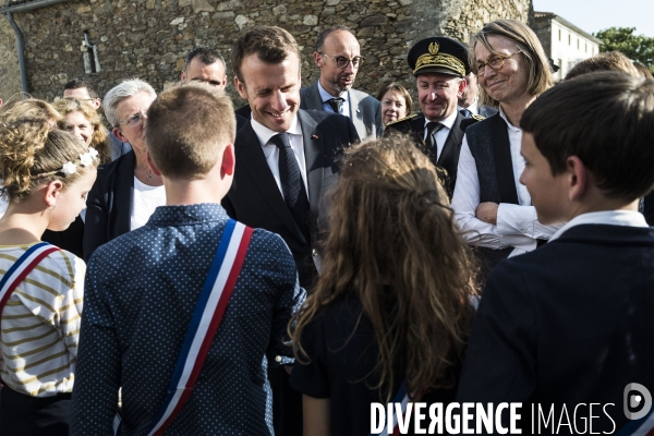 Emmanuel Macron en Vendée