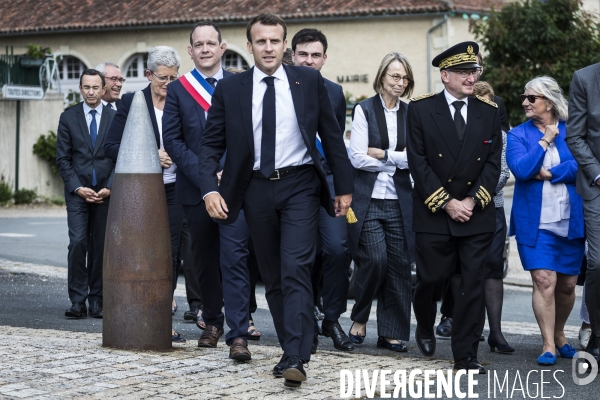 Emmanuel Macron en Vendée