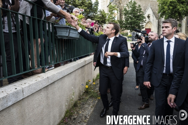 Emmanuel Macron en Vendée
