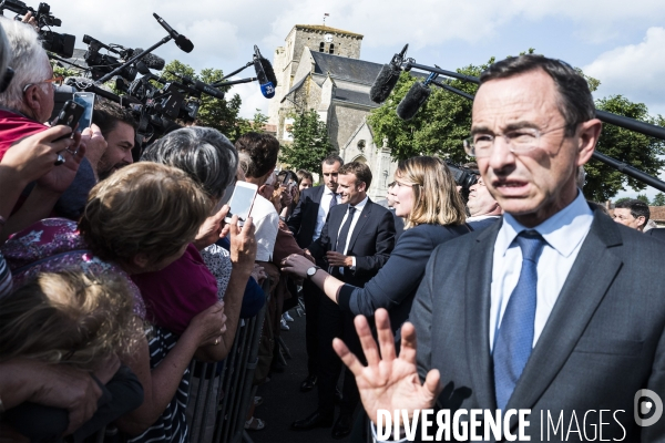 Emmanuel Macron en Vendée