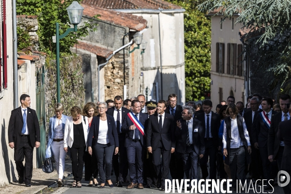 Emmanuel Macron en Vendée