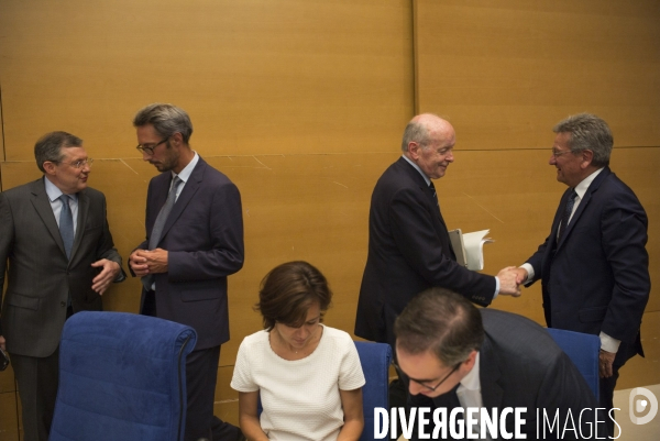 Audition du ministre de l interieur, par la commission des lois au senat, dans le cadre de l affaire benalla.