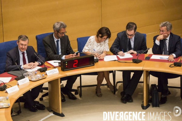 Audition de la commission des lois au senat, dans le cadre de l affaire benalla.