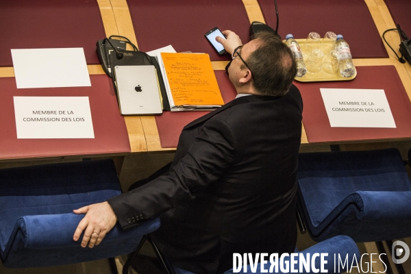 Audition de la commission des lois au senat, dans le cadre de l affaire benalla.