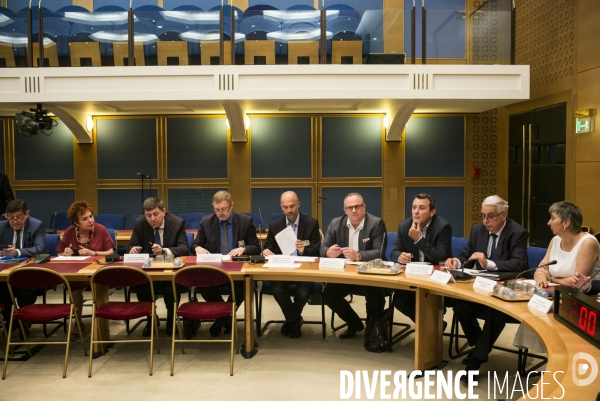 Audition de la commission des lois au senat, dans le cadre de l affaire benalla.